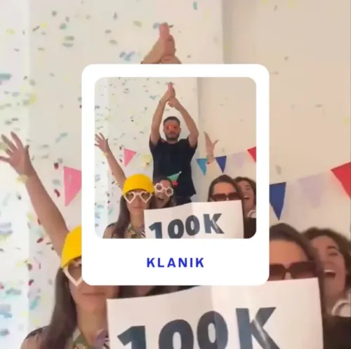 Photo de fond article_Klanik celebrates 100,000 subscribers on LinkedIn